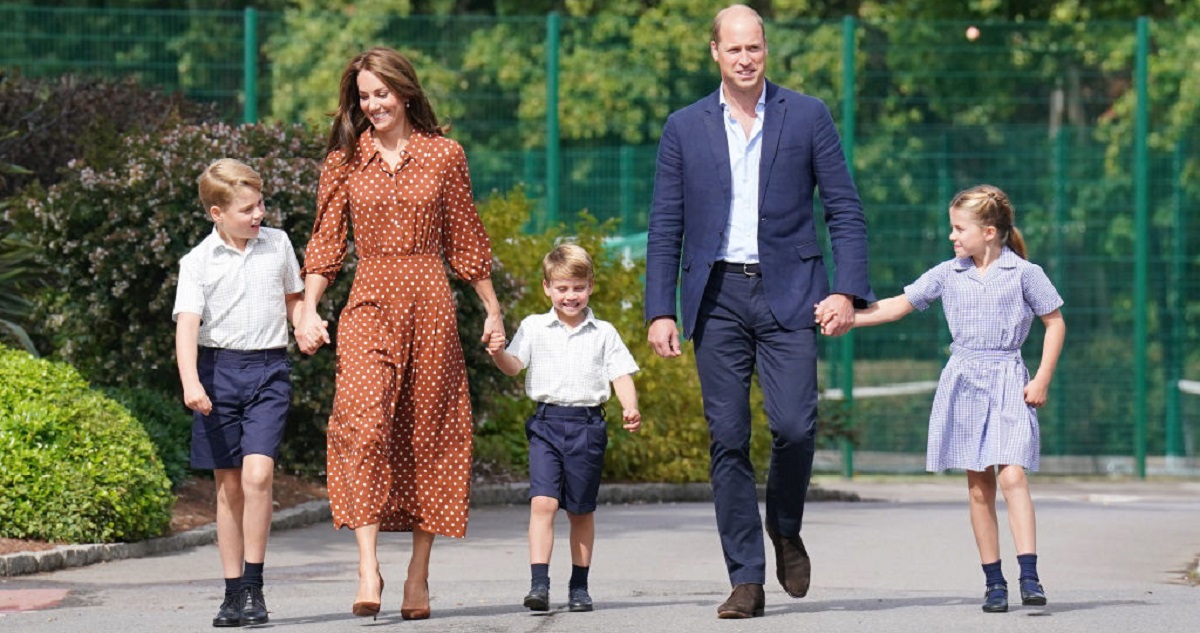 Vilmos herceg, Katalin hercegné és a gyerekeik