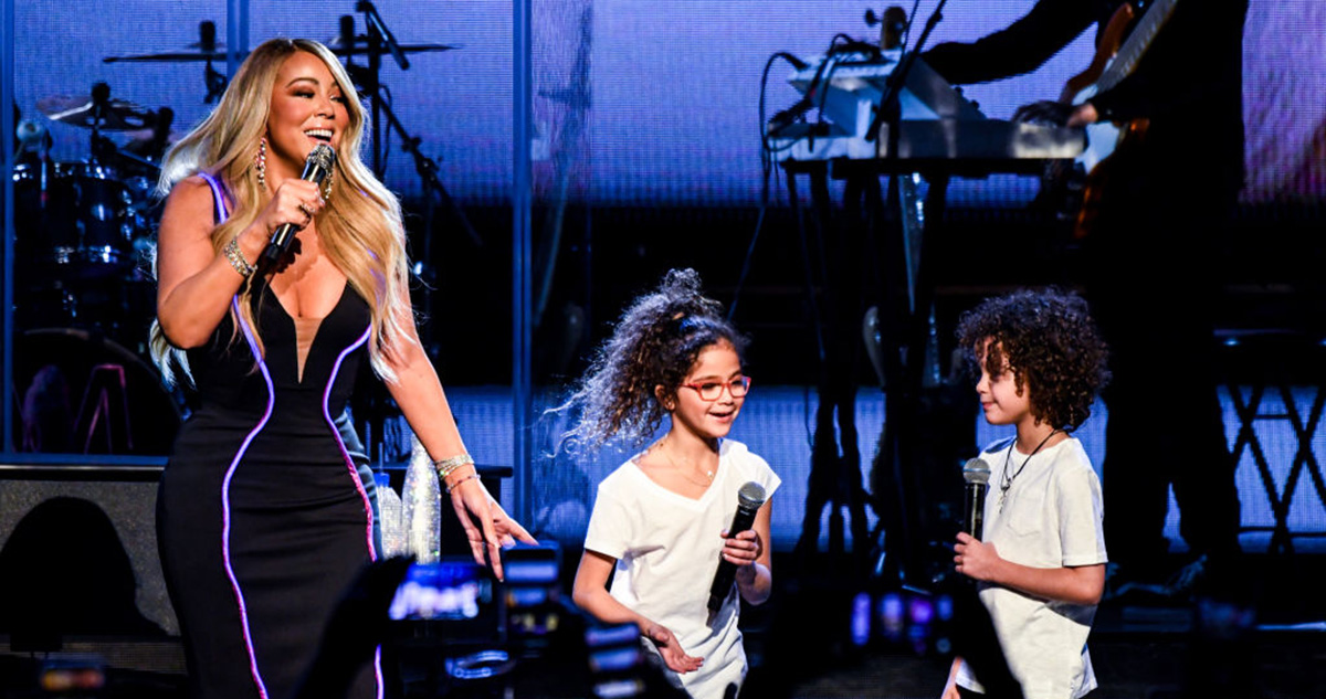 Mariah Carey gyerekeivel