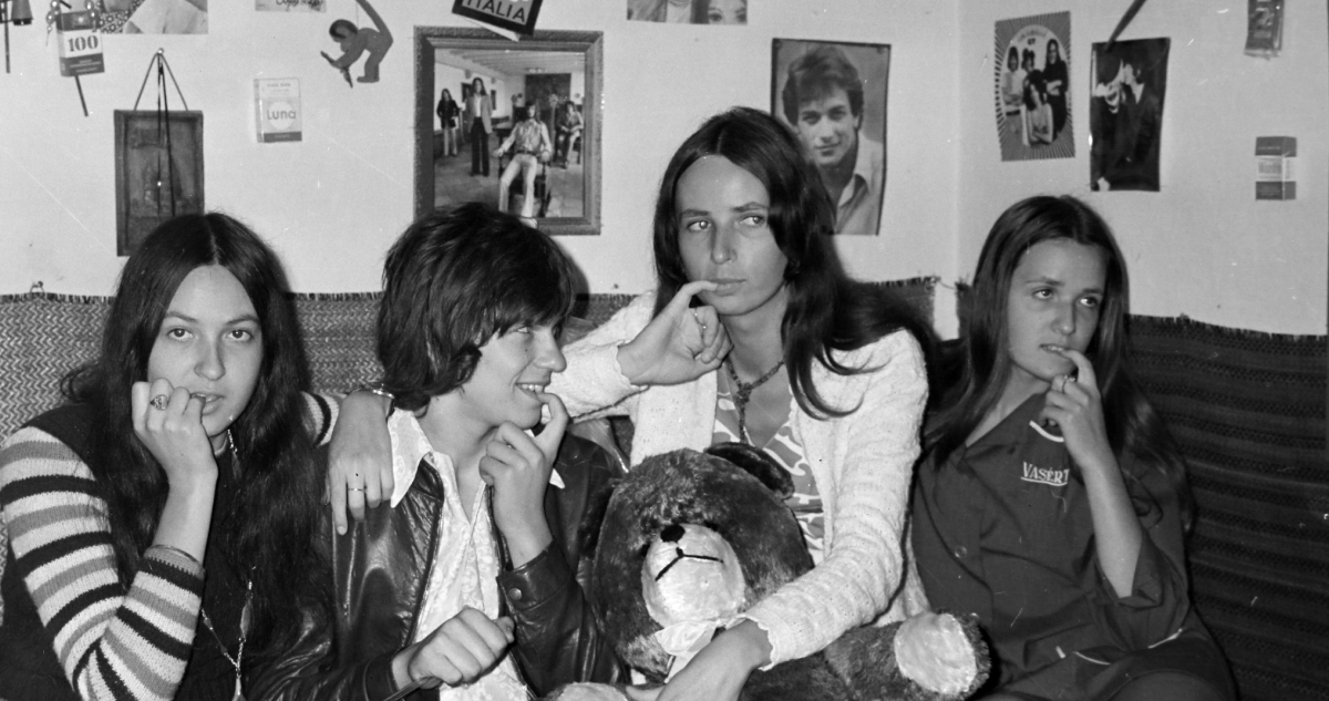 Kamasz lányok a 70-es években