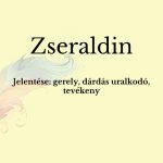 Zseraldin név jelentése