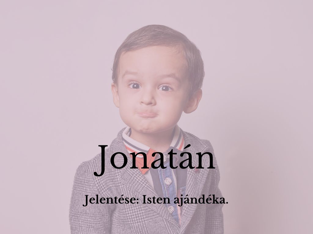 Jonatán név