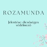 Rozamunda név jelentése