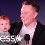 Elon Musk a fiával