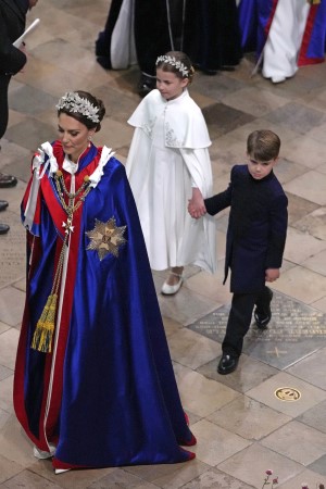 Sarolta hercegnő és Lajos herceg a westminsteri apátságban (Fotó: WPA Pool/Pool/Getty Images)
