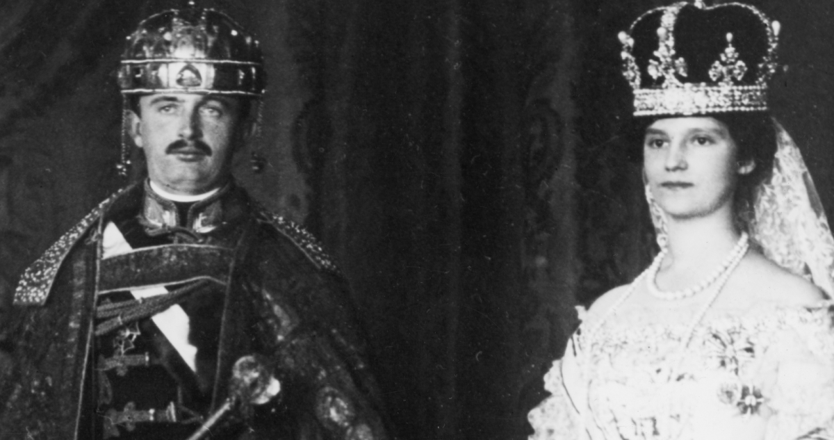 I. Károly és Zita magyar királyné
