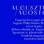 Augusztus, Ágoston név jelentése
