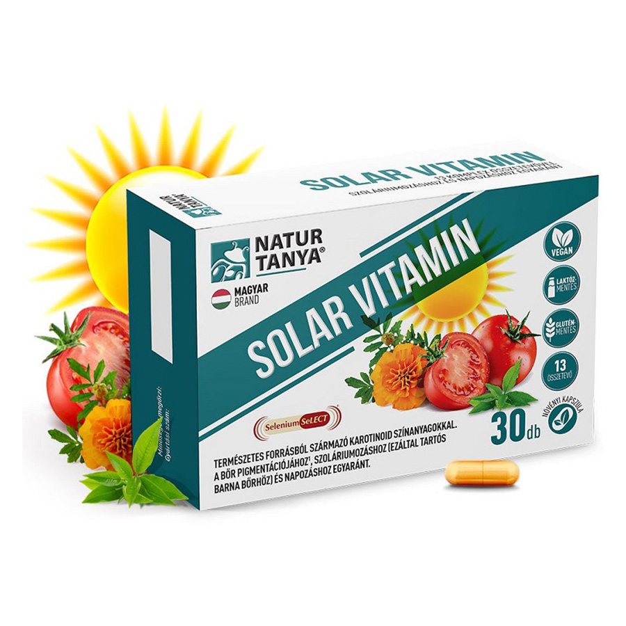 Natur Tanya Solar napozó vitamin kapszula