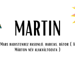 Martin név jelentése