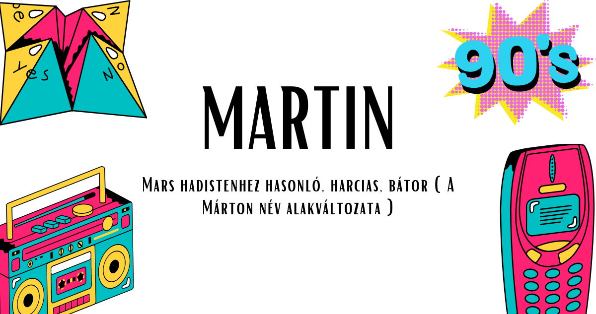 Martin név jelentése