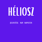 Héliosz név jelentése