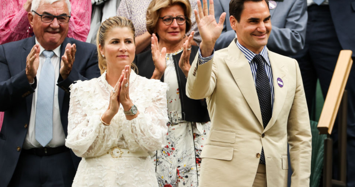 Roger Federer és felesége