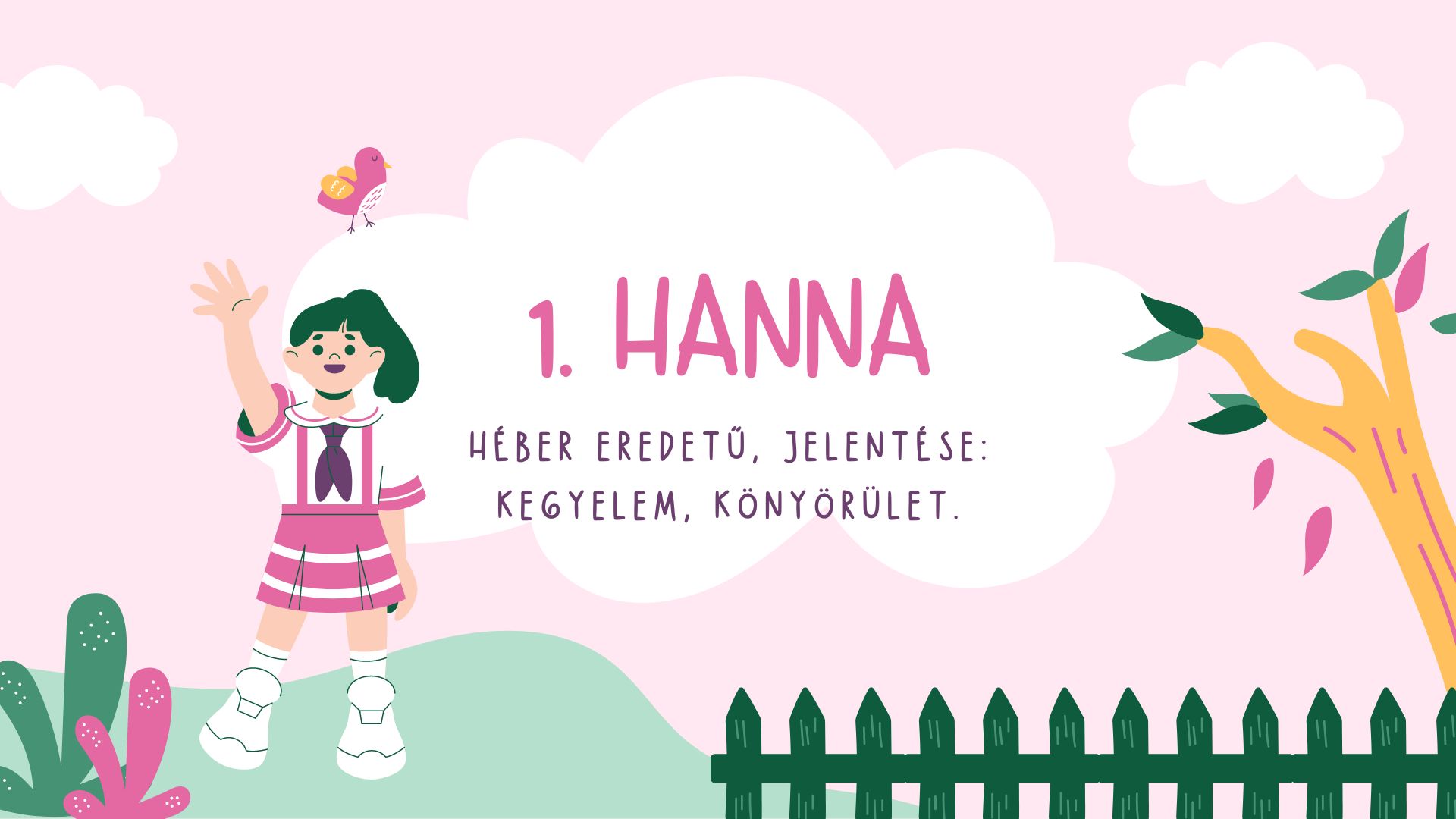 Hanna név jelentése