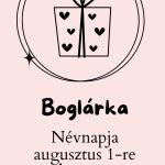 Boglárka név jelentése