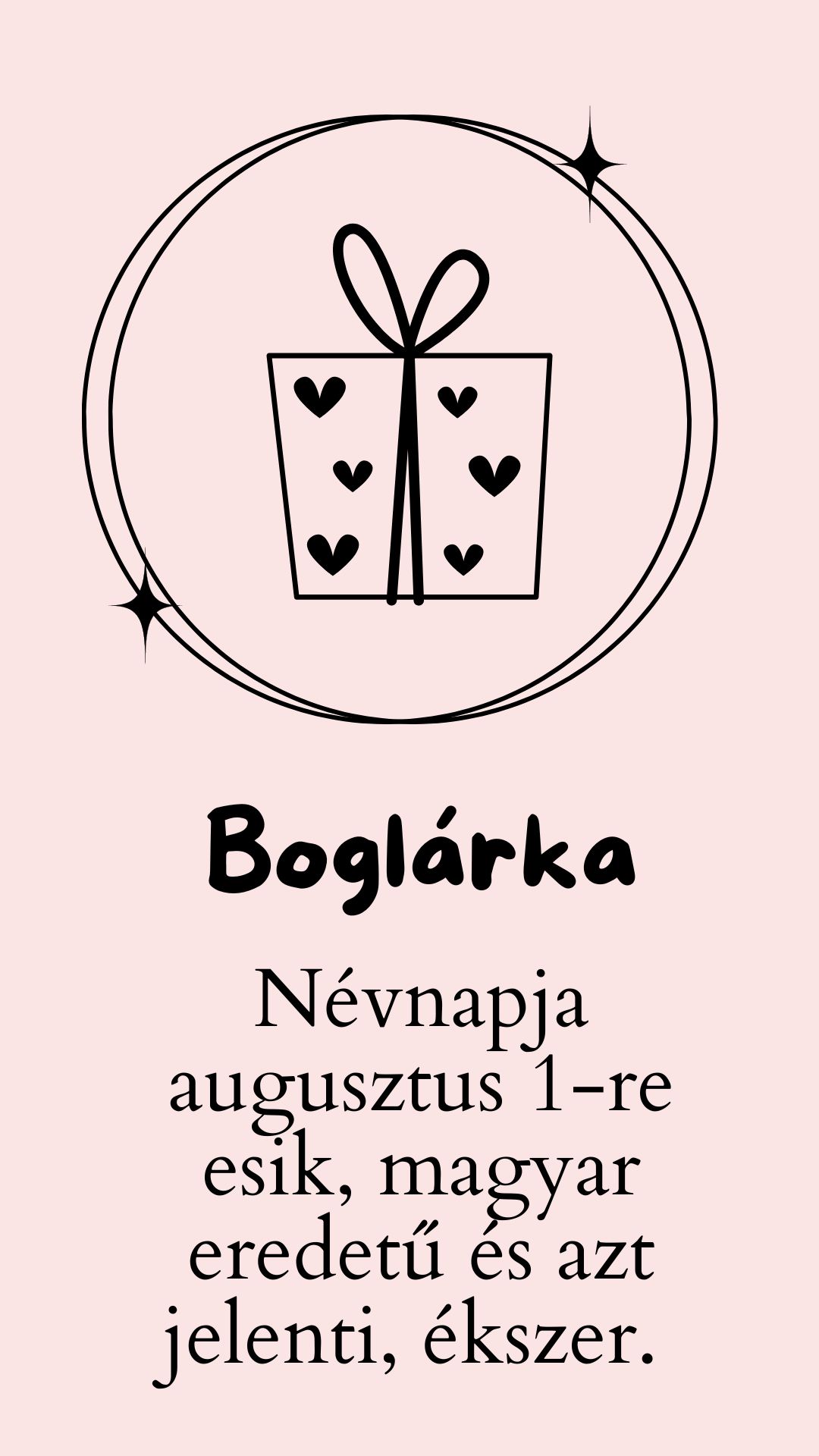 Boglárka név jelentése
