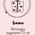Samu név jelentése