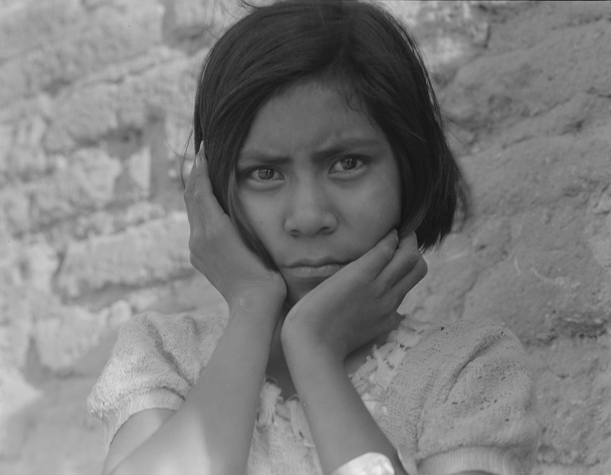 Mexikói földmunkás lánya (fotó: Dorothea Lange)