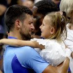 Novak Djokovic és lánya Tara