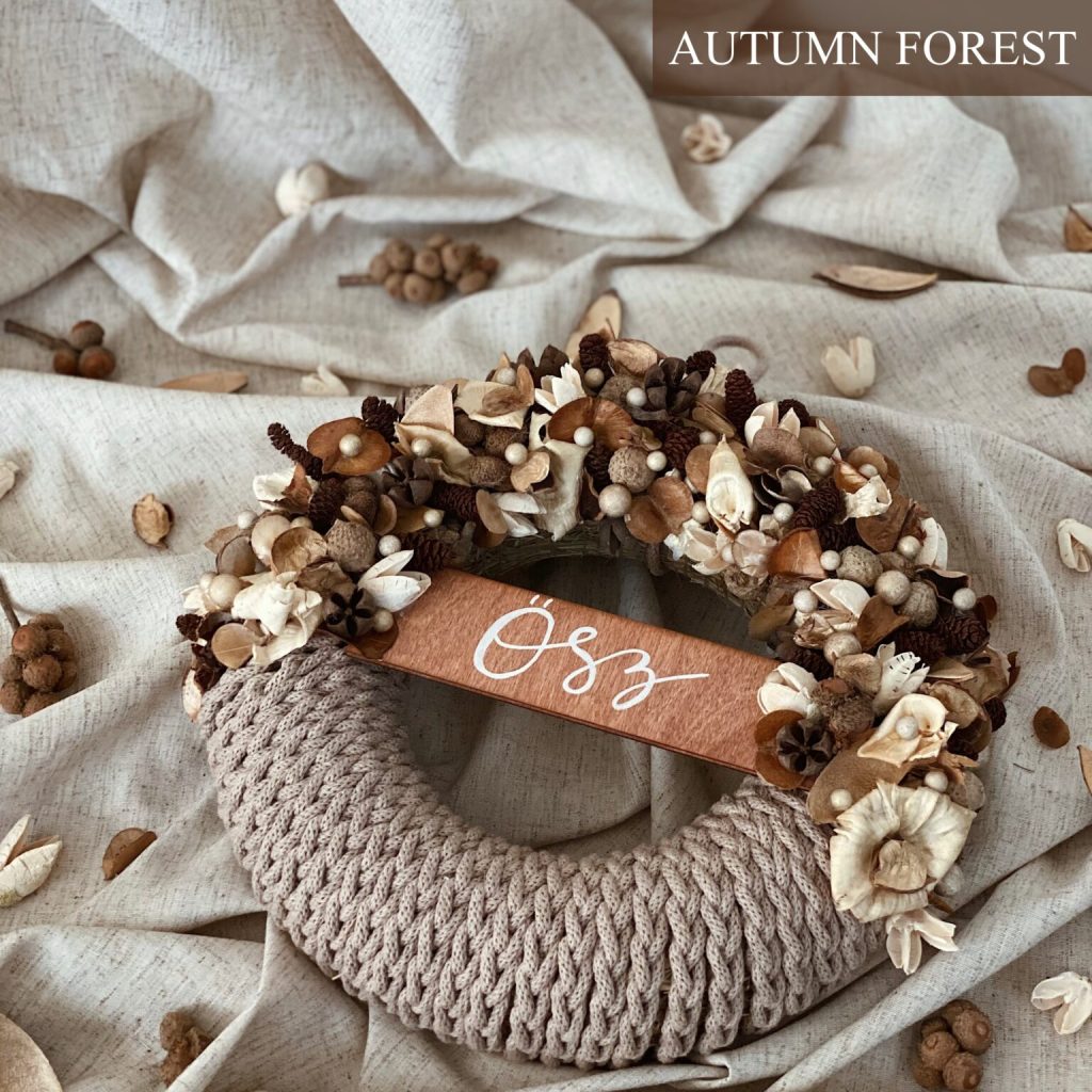 Yourromie Autumn Forest őszi ajtódísz DIY box