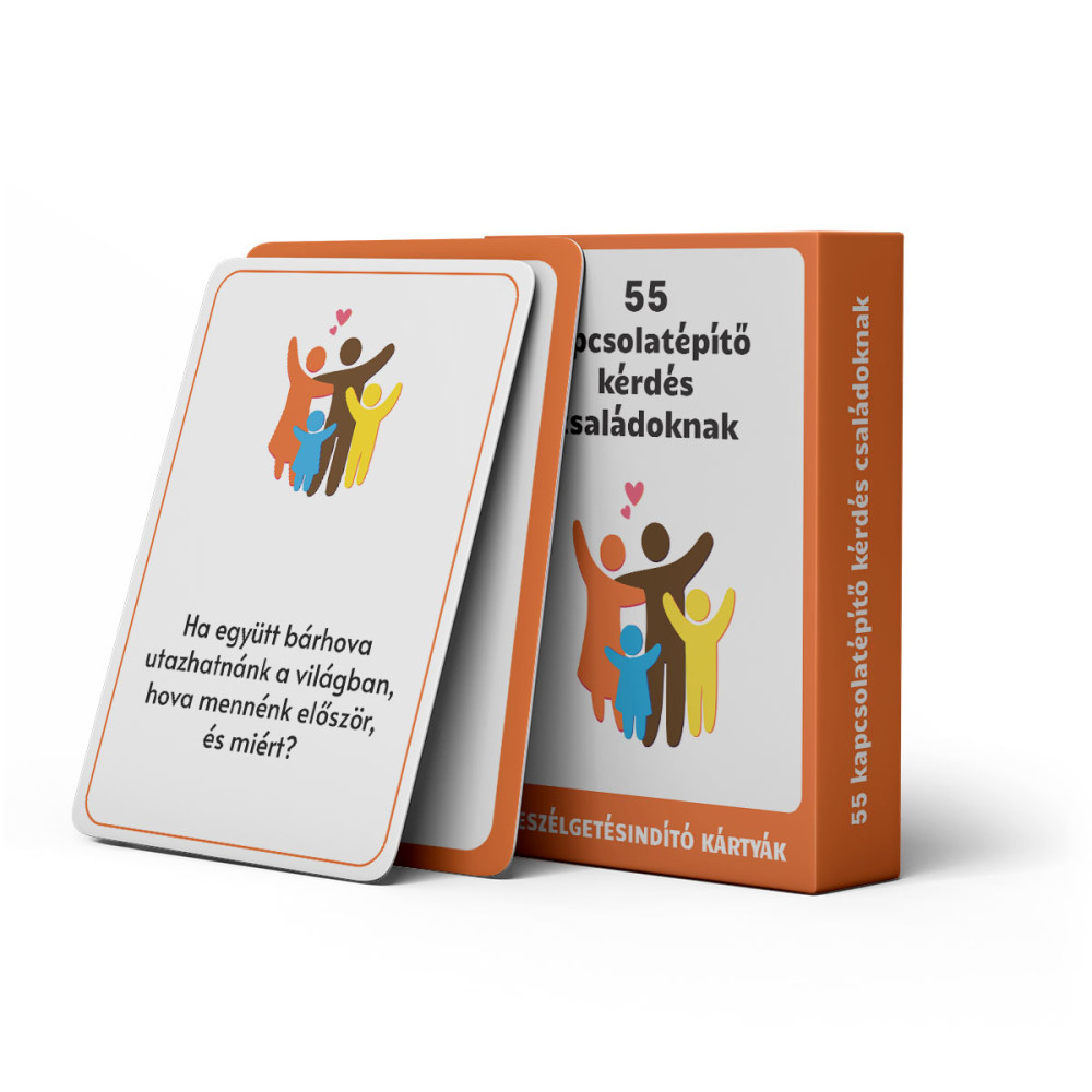 55 kapcsolatépítő kérdés családoknak kártyajáték