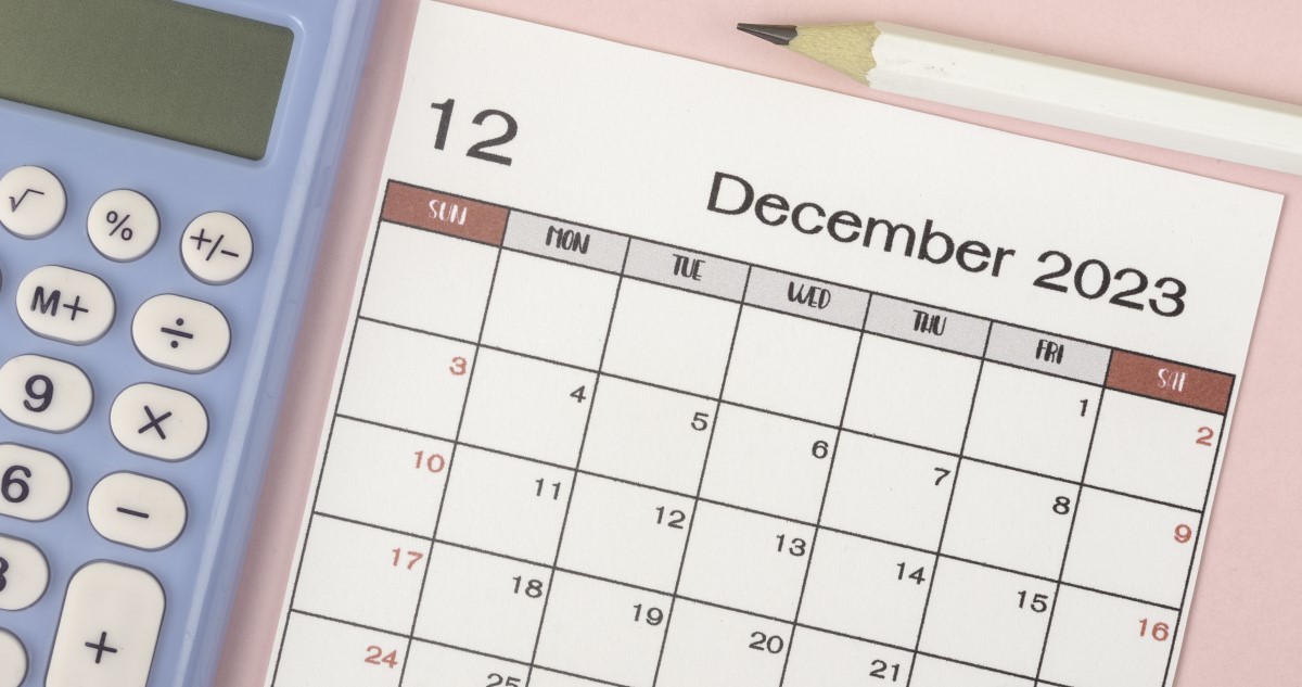 decemberi naptár