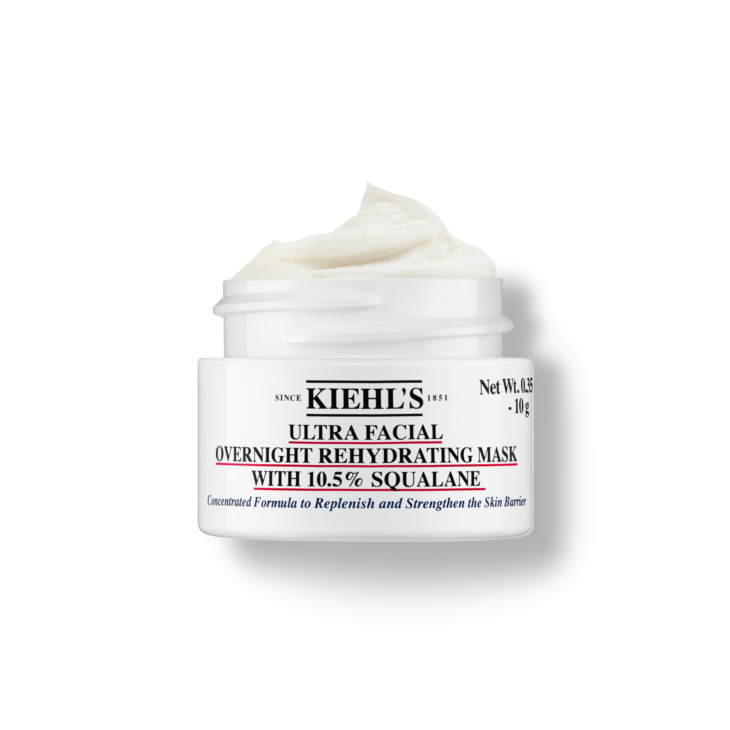 Kiehl's Ultra Facial Overnight Rehydrating maszk 10% squalane-nal
