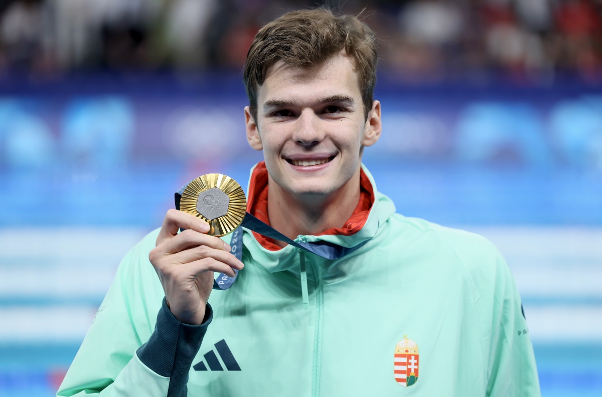 Kós Hubert, olimpiai aranyérmes úszónk (Fotó: Getty Images)