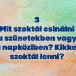 Beszélgetésindító kérdések az iskoláról