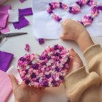 anyák napi ajándék készítése: virágos dísz