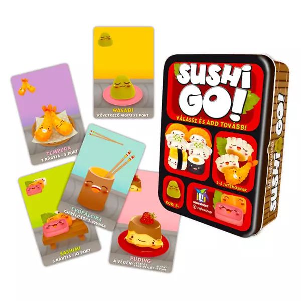 Sushi Go! (Kép forrása: jateknet.hu)