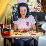 Gyógyító macikat varr Viki