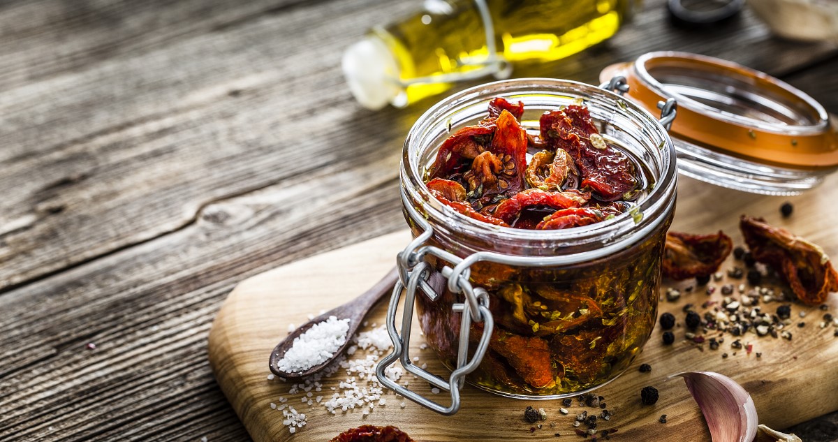 olajban eltett aszalt paradicsom