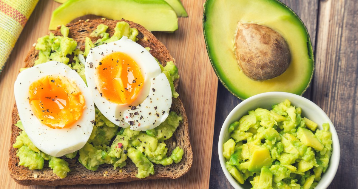 avokádós szendvics