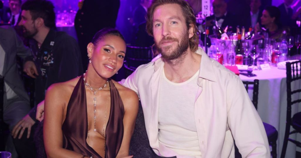 Calvin Harris és felesége, Vick Hope