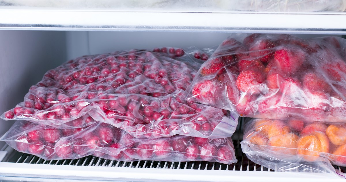 fagyasztott gyümölcs