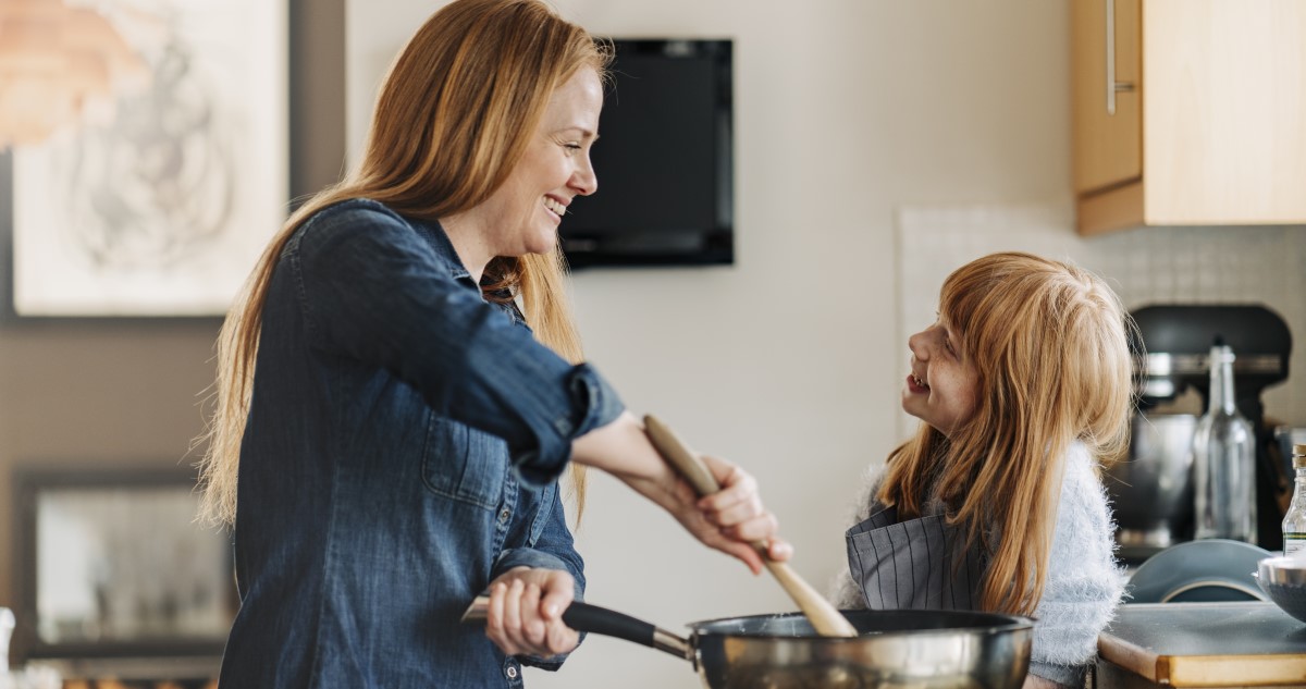 anya lánya közös főzés