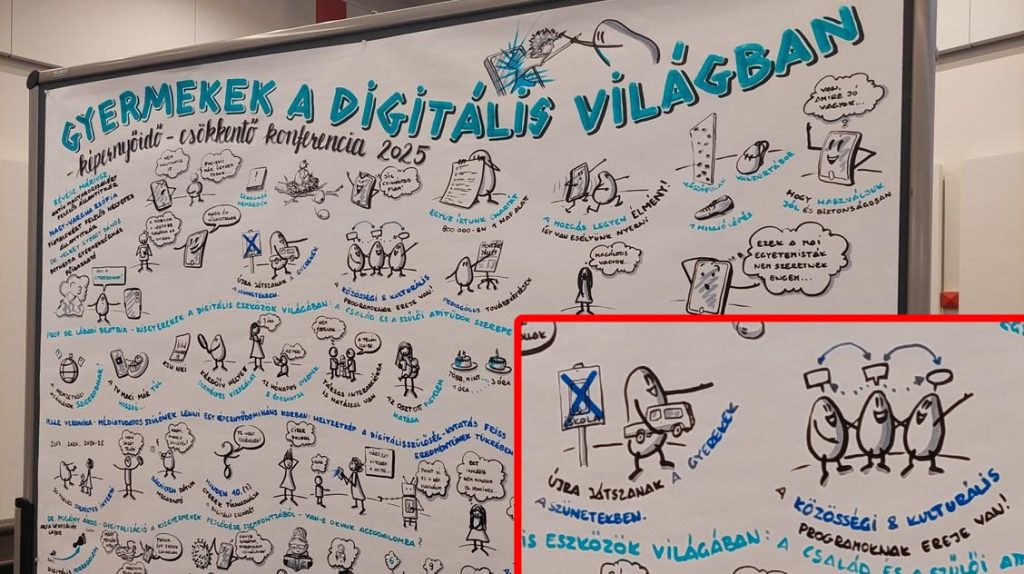 1000025703 - Gyerekszoba Grafika a Bethesda Gyermekkórház Képernyőidő-csökkentő konfereciáján.