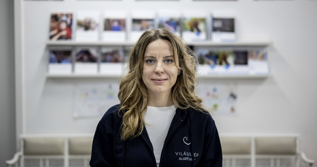 Tarcsa Tímea, Világszép Alapítvány - fotó: Fülöp Máté