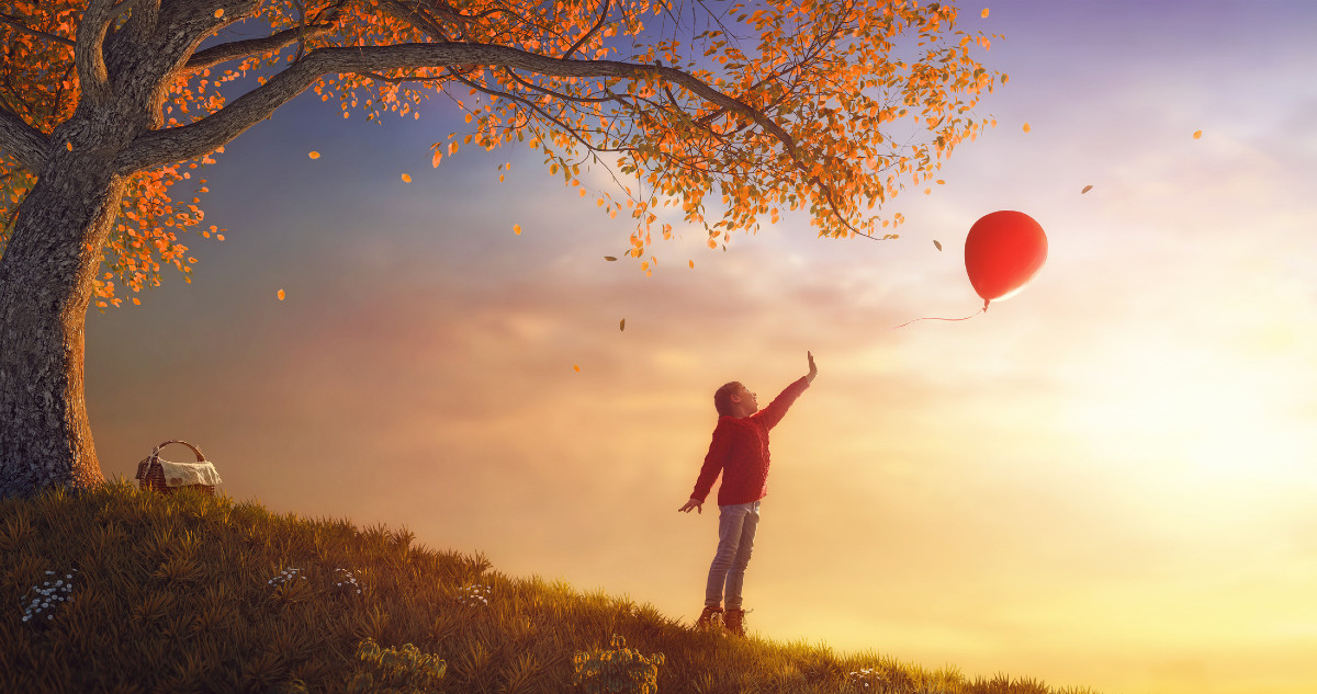 elengedés lufi kisgyerek