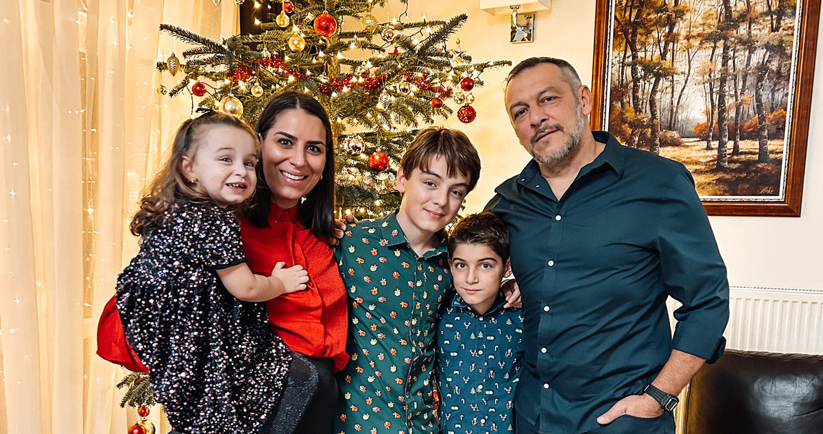 Czutor Zoltán és családja