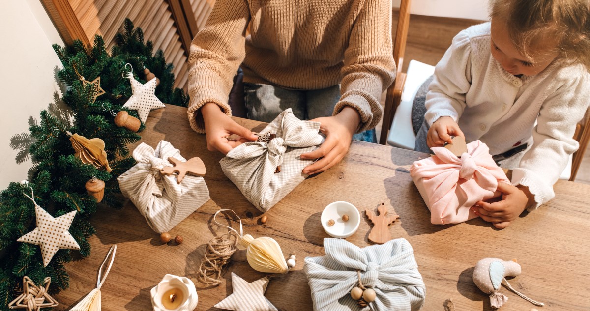 furoshiki csomagok - Gyerekszoba furoshiki csomagok