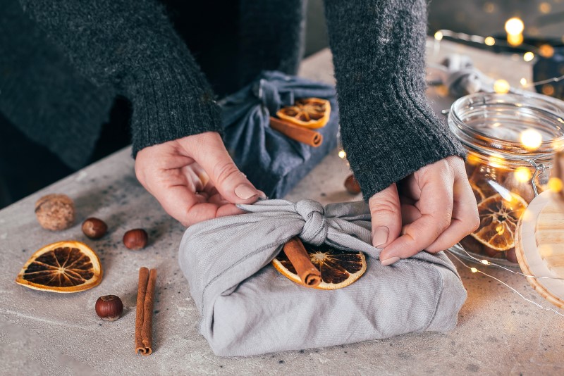 furoshiki narancsos - Gyerekszoba furoshiki