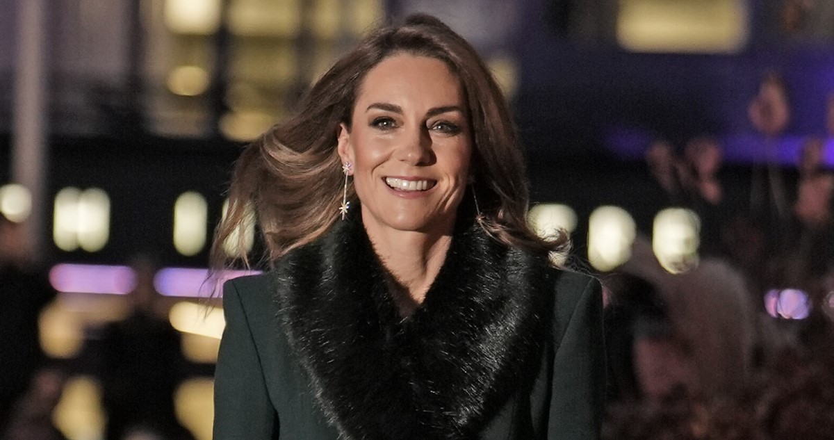 Katalin hercegné december 5-én az éves éves „Together At Christmas” - „Együtt Karácsonykor” istentiszteletre érkezik (Fotó: Jordan Pettitt - Pool/Getty Images)