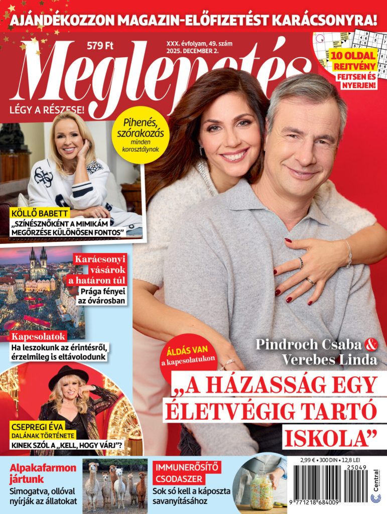 Meglepetés magazin címlap