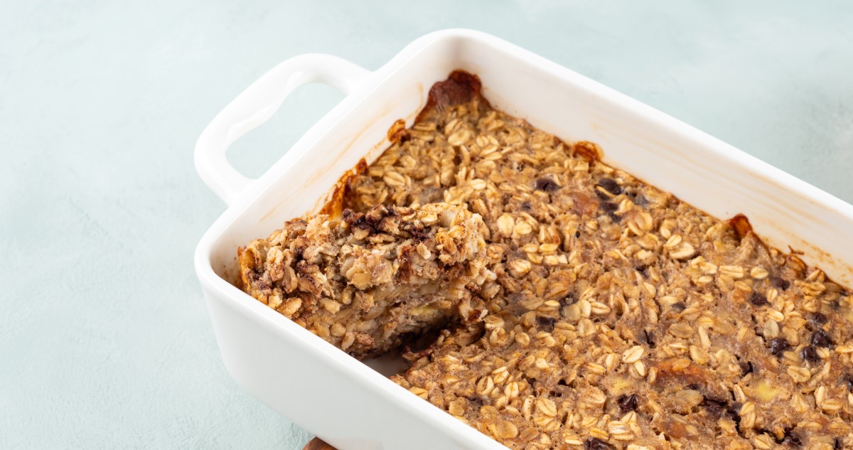 sult zabkasa - Gyerekszoba sült zabkása tepsiben