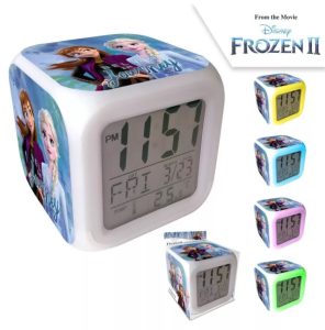 Jégvarázs - Gyerekszoba Disney Jégvarázs Journey digitális ébresztőóra (Kép forrása: webkids.hu)