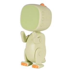 Robot dinó - Gyerekszoba LED RGBW Dimmelhető gyermek éjszaka kislámp ébresztőórával ROBOT LED/1W/5V 1200 mAh (Kép forrása: lampak.hu)