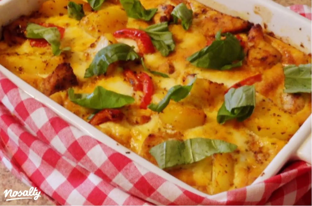 csirke gratin - Gyerekszoba (Kép forrása: Nosalty ételfotó)