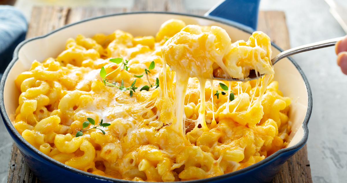 mac and cheese, sajtos tészta