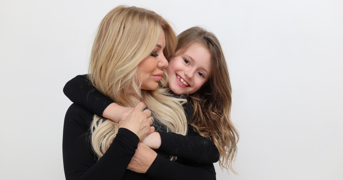 Judy és kislánya, Maja - fotó: magánarchívum