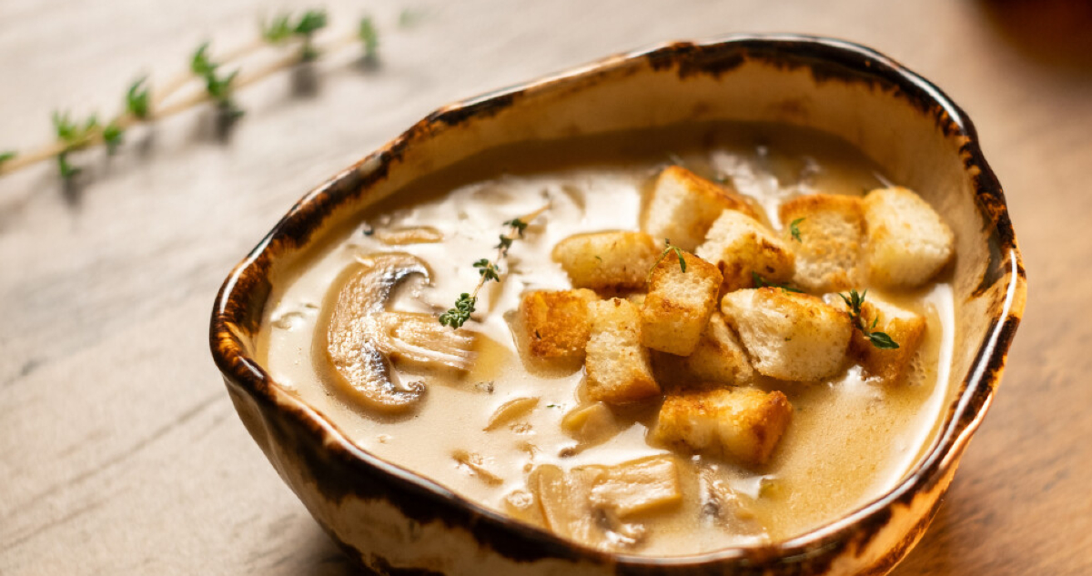 gombaleves, recept, böjt